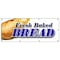 Signmission FRESH BAKED BREAD BANNER SIGN bakery cookies cakes fresh hot made daily B-96 Fresh Baked Bread - alternate 1